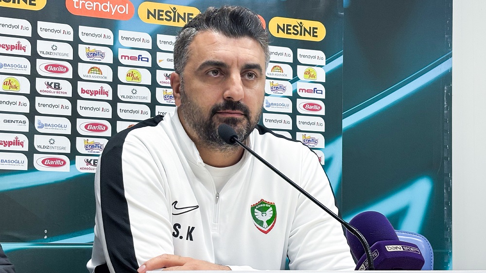 Amedspor Teknik Direktörü Sinan Kaloğlu Boluspor