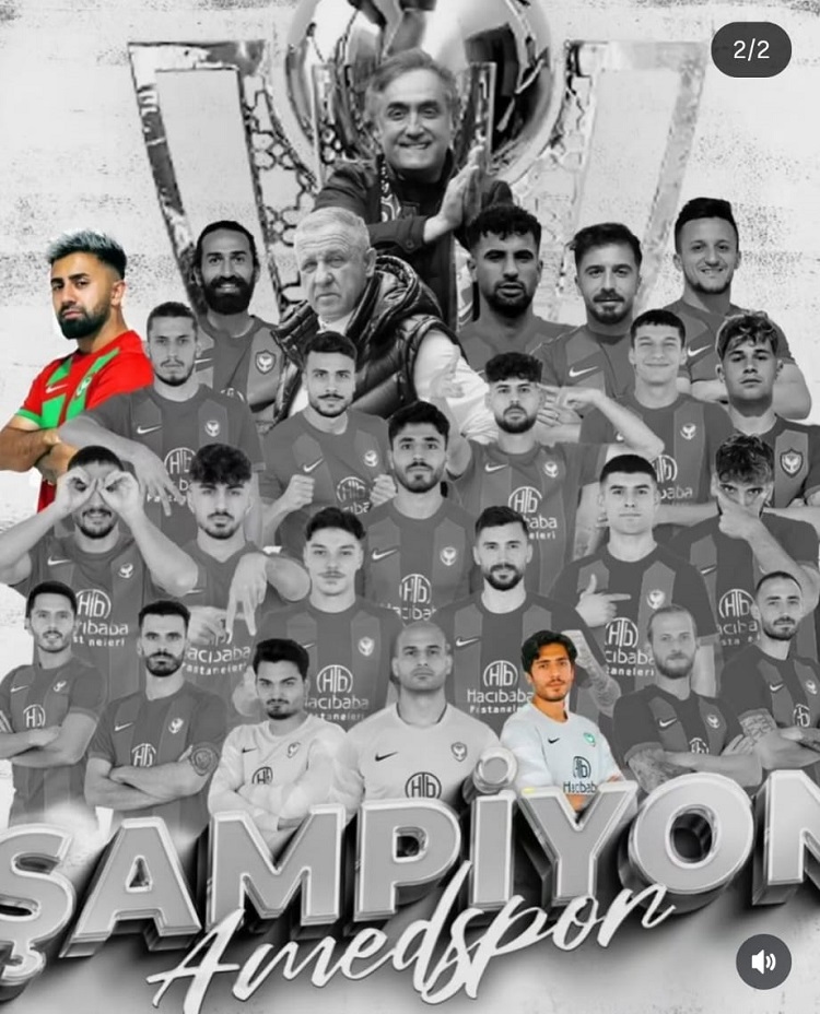 Amedspor’un Şampiyon Kadrosundan 2 Futbolcu Kaldı İşte Isimleri Veysel Sapan Çekdar Orhan (1)