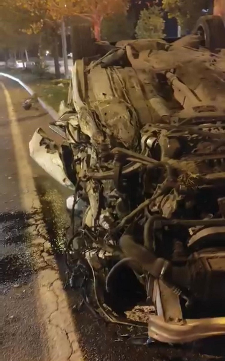 Diyarbakır’da Bir Otomobil Takla Attı İşte Kazanın Detayları!