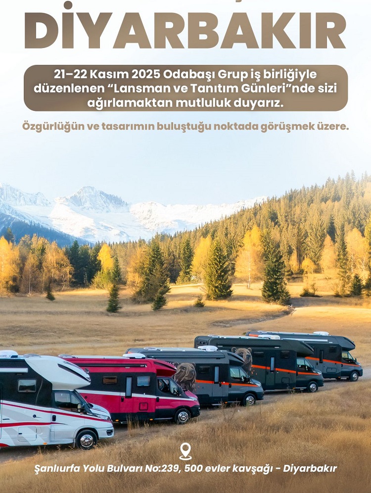 Diyarbakır'da Karavan Rüzgarı Tarih Ve Adres Belli Oldu!