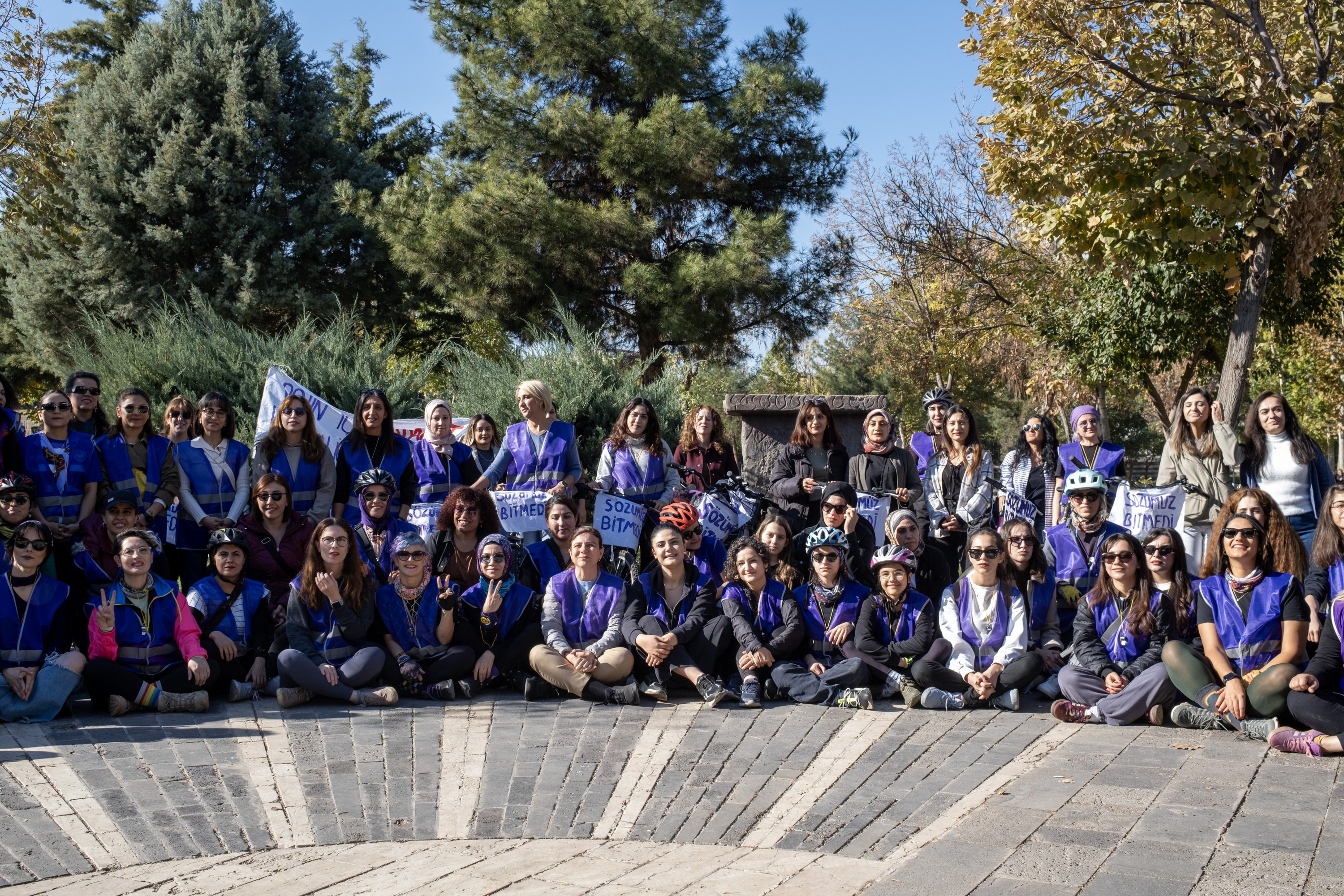 Diyarbakır’da “Şiddetsiz Bir Yaşam Için” Pedal Çevirdiler! (2)