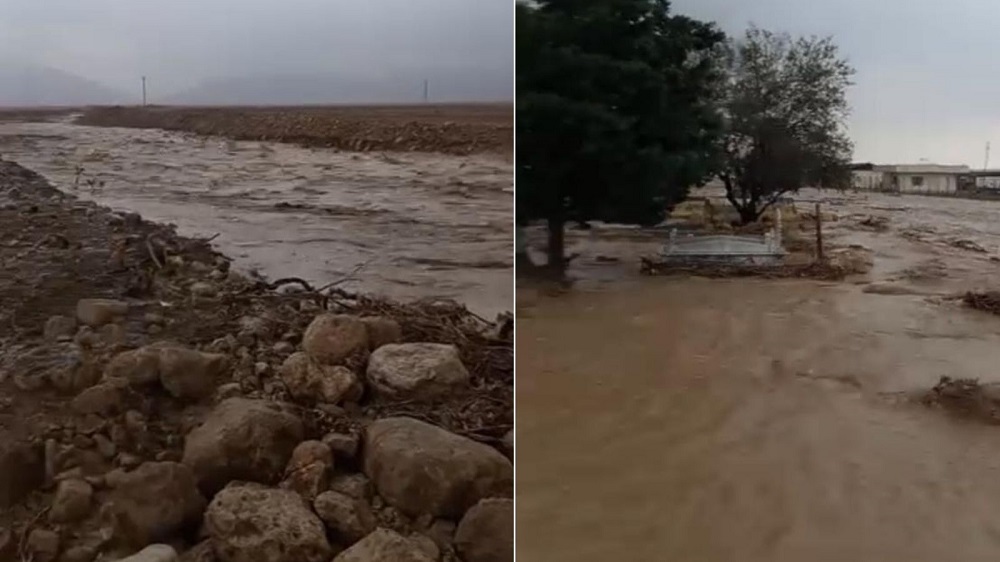 Mardin'de Sağanak Yağış Sonucu Dere Taştı