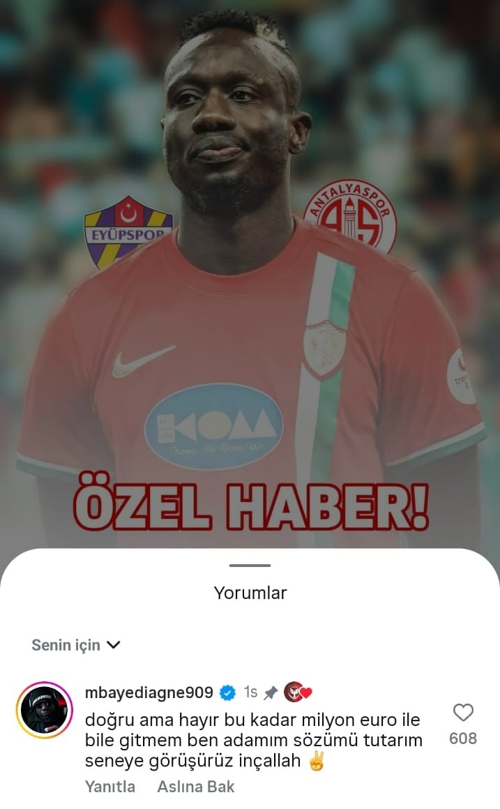 Diagne Tarsfer Iddiası