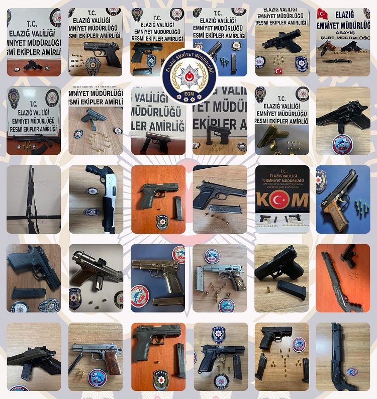 Elazığ’da 95 Şüpheli Şahıs Yakalandı!