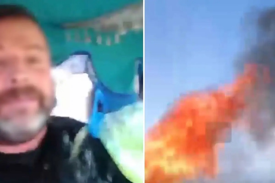 Kahramanmaraş'ın Afşin Ilçesinde, 5 Çocuk Babası Nuh Mercimek, Belediyenin Önünde Üzerine Yanıcı Madde Dökerek Kendisini Ateşe Verdi.