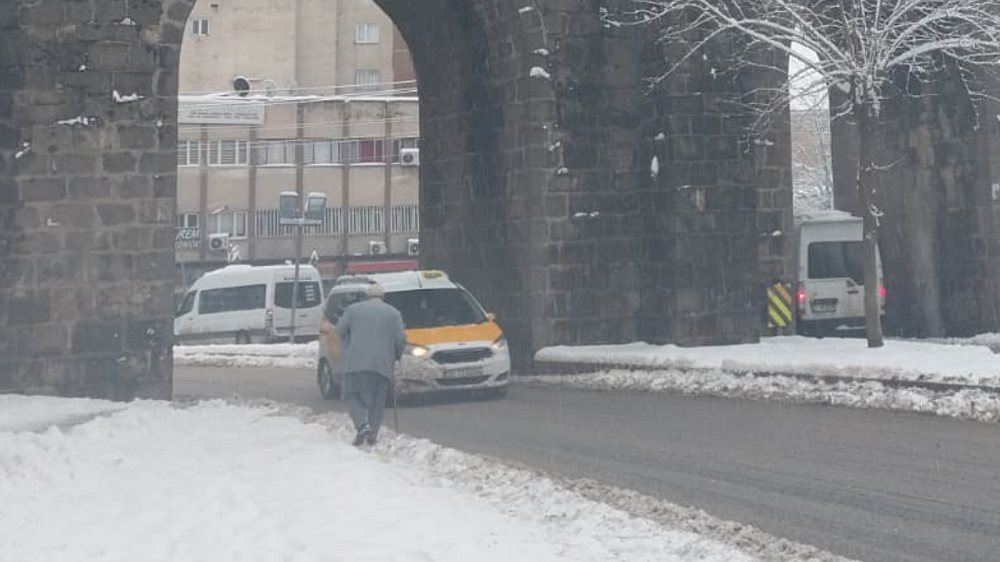 Diyarbakır Kar Yağışı (1)
