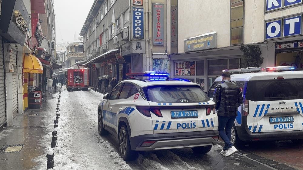 Gaziantep’te Iş Yerinde Yangın Ağır Yaralılar Var Polis