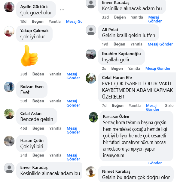 Amedspor’un Yeni Hocası Kim Olacak Taraftar 1’I Yabancı, 2 Hoca Önerdi!