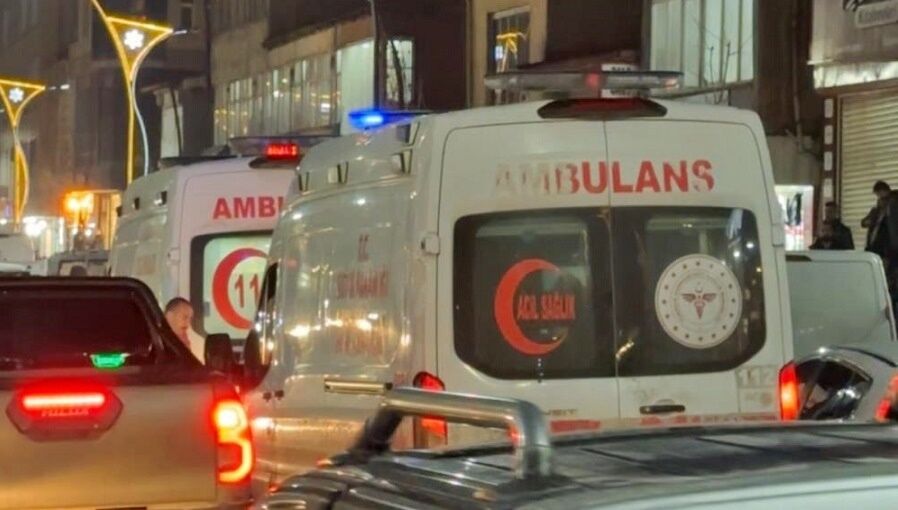 Ambulans Cadde Sokak Olay Yeri Hakkari