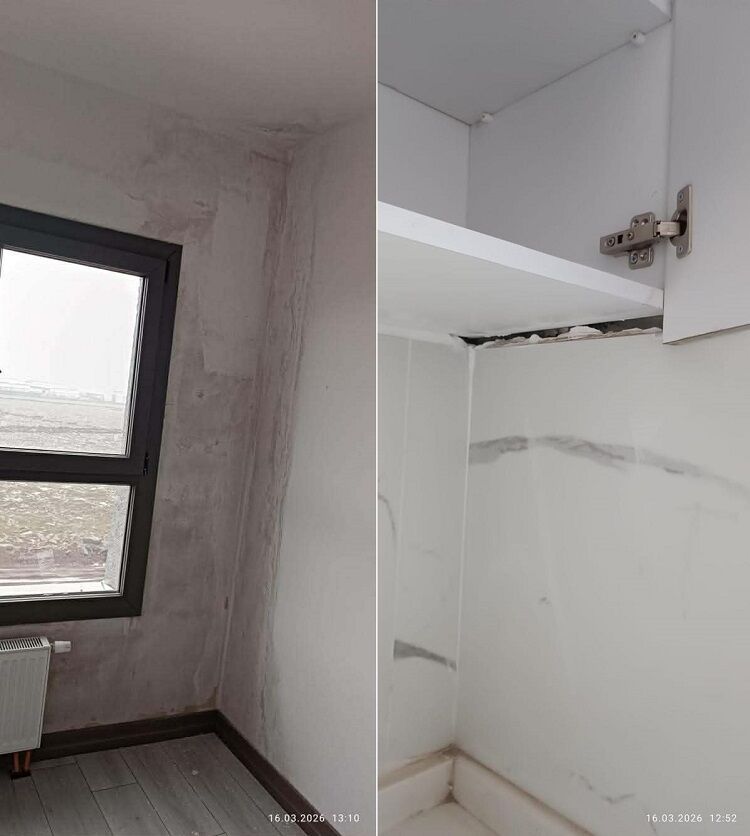 Depremzedeye Diyarbakır'da Ikinci Şok Evimiz Daha Teslim Almadan Dökülüyor (2)