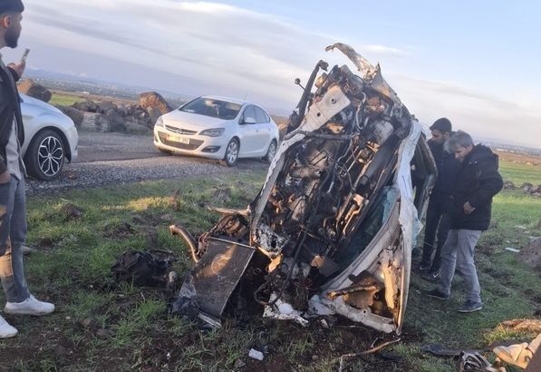 Diyarbakır Kaza Haberini Alıp Yola Çıktılar, Kendileri De Kaza Yaptı