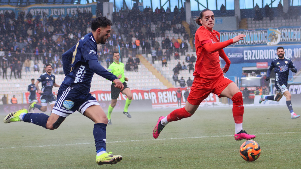 Erzurumspor Fark Attı Amedspor’un Eski Golcüsü De Sahneye Çıktı!
