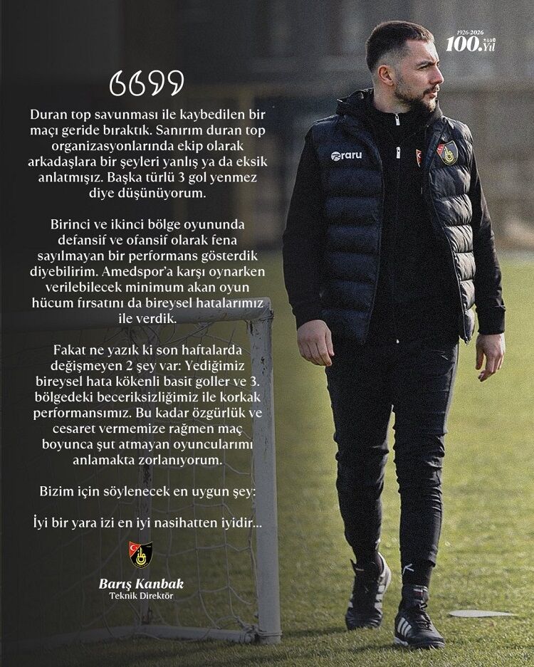 İstanbulspor'dan Amedspor Açıklaması İyi Bir Yara Izi...