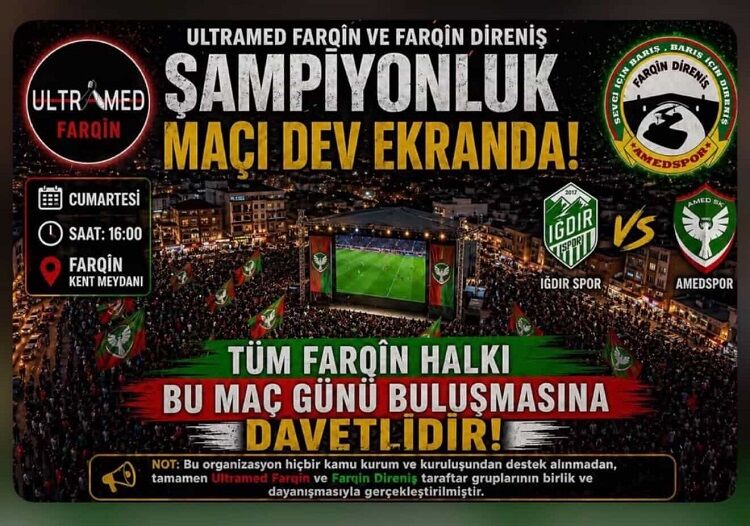 Destek Alamayan Gençler Amedspor Için El Ele Verdi Bakın Ne Yaptı!