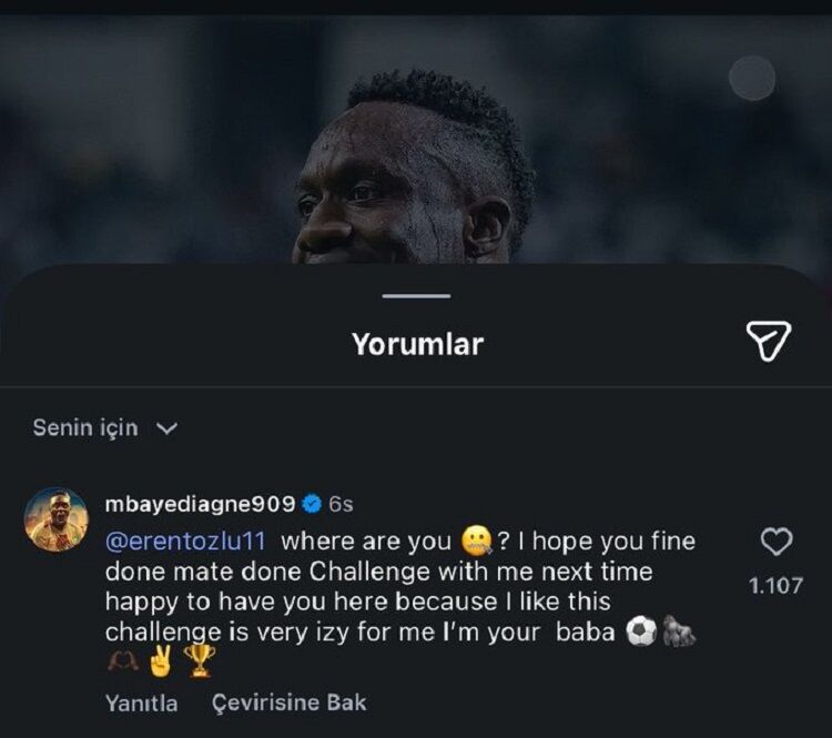 Amedsporlu Diagne’den Rakibi Için Dikkat Çeken Sözler Ben Senin Babanım!