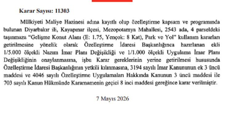 Diyarbakır’da Dev Dönüşüm O Mahalle Için Karar Resmileşti! (1)