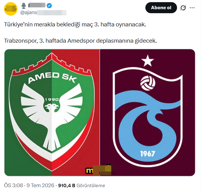 Amedspor Ve Trabzonspor Taraftarı O Paylaşıma Ortak Tepki Gösterdi! (2)