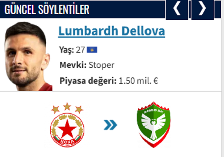 Amedspor’un Yeni Transfer Hedefi Belli Oldu Lumbard Dellova!1