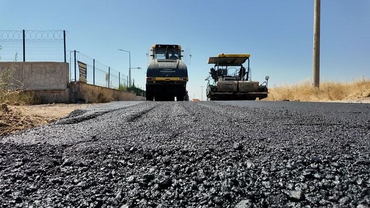 Asfalt Yol Çalışması Yeni Yollar Diyarbakır Büyükşehir