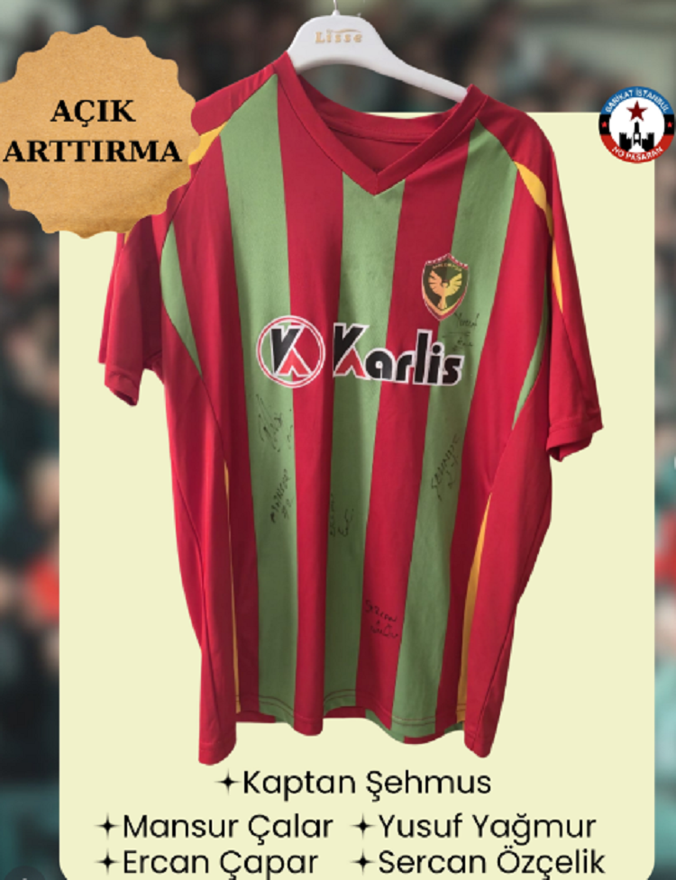 Herkes Peşine Düştü Efsane Amedspor Imzalı Forma Satışa Çıktı!