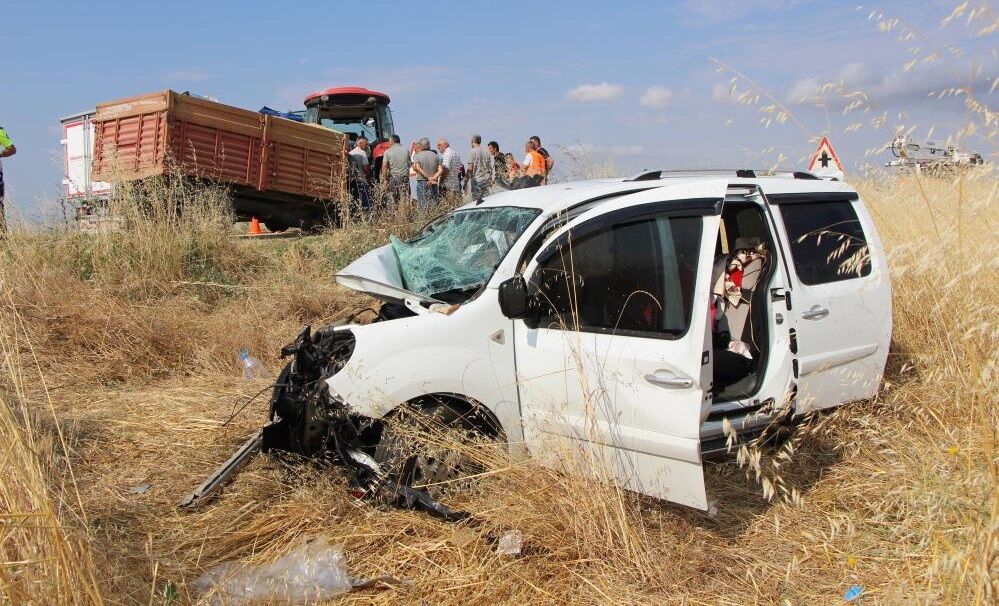 Kaza Trafik Kazası Amasya Cenaze Dönüşü Aile Faciası 3 Kişi Hayatını Kaybetti