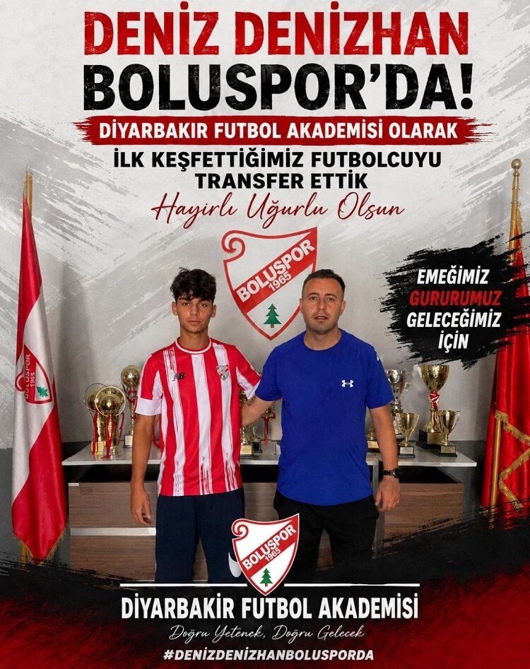 Diyarbakır’da Keşfedilen Genç Yetenek Boluspor’a Transfer Oldu!