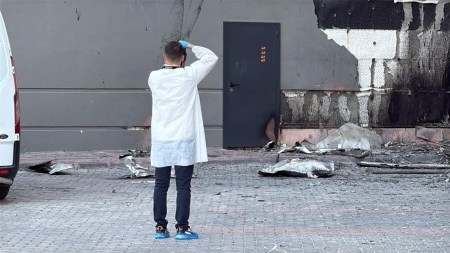 Diyarbakır'da Korkutan Yangın Plaza Alevlere Teslim!