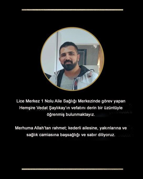 Vedat Şaylıkay- kaza lice