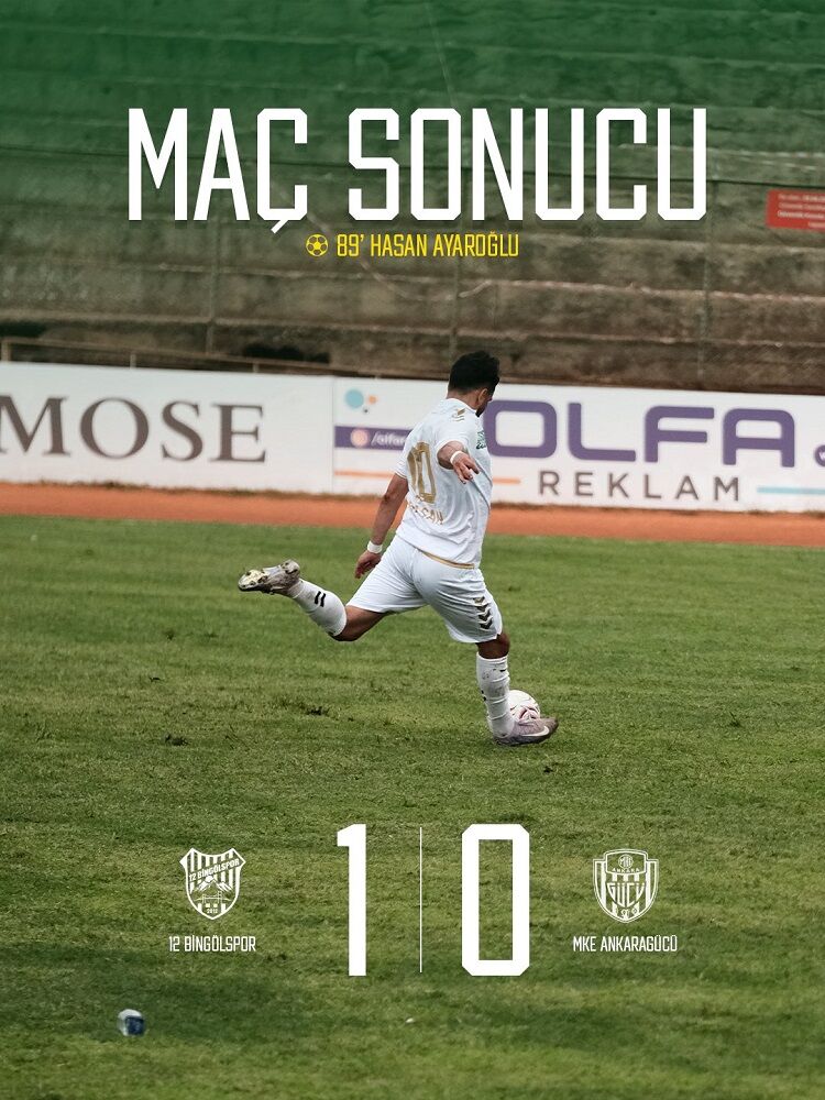 Amedsporlu Futbolcu Da Oynadı İşte Bingölspor Ankaragücü Maç Sonucu! (1)