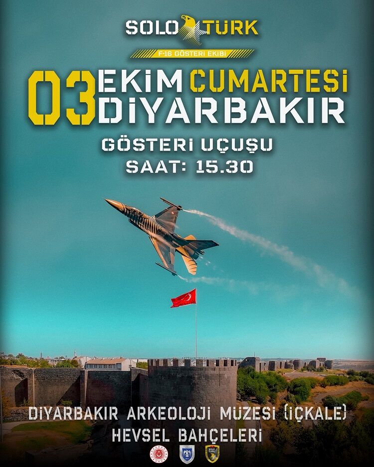 Diyarbakır Solotürk’e Hazırlanıyor Gösteri Tarihi Belli Oldu