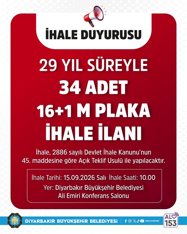 Diyarbakır Ulaşımına 34 Yeni Minibüs İhale Tarihi Duyuruldu!