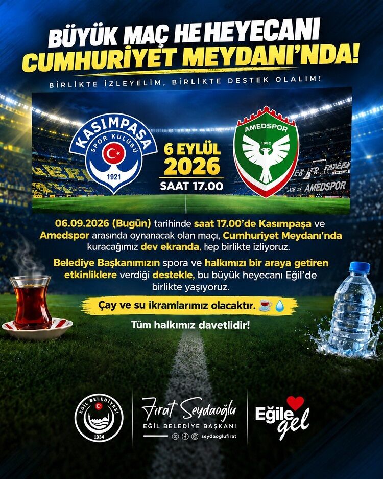 Diyarbakır’daki Belediyeden Amedspor Maçı Müjdesi!