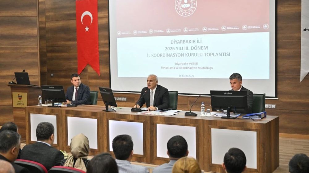 2026 Yılı 3. Dönem İl Koordinasyon Kurulu Toplantısı Murat Zorluoğlu Diyarbakır