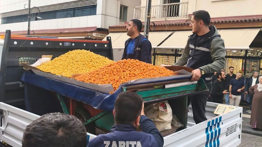 Diyarbakır Sur Seyyar Satıcı Zabıta Alıç Denetim