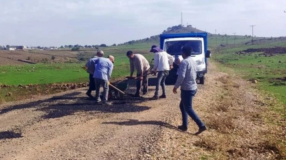 Diyarbakır’da ilginç olay: Asfalt Siverek, kamyon belediyeden!