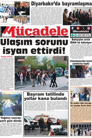 Diyarbakır Mücadele Gazetesi (13 Nisan 2024)