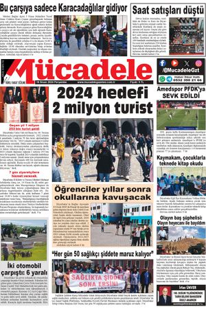 Diyarbakır Mücadele Gazetesi (18 Nisan 2024)
