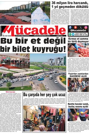 Diyarbakır Mücadele Gazetesi (20 Nisan 2024)