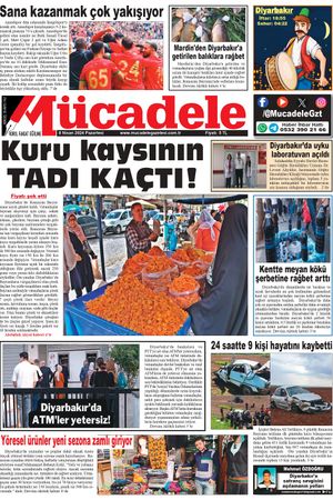 Diyarbakır Mücadele Gazetesi (8 Nisan 2024)