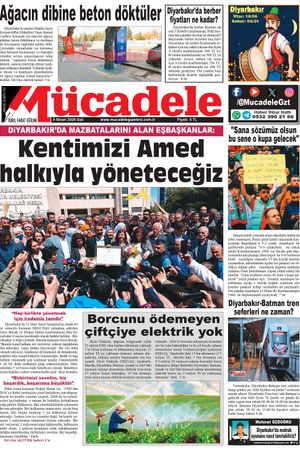 Diyarbakır Mücadele Gazetesi (9 Nisan 2024)
