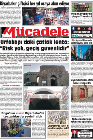 Diyarbakır Mücadele Gazetesi (19 Nisan 2024)