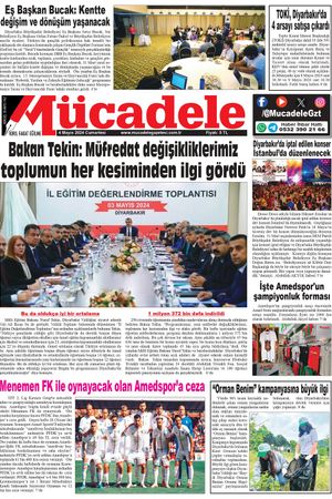 Diyarbakır Mücadele Gazetesi (4 Mayıs 2024)