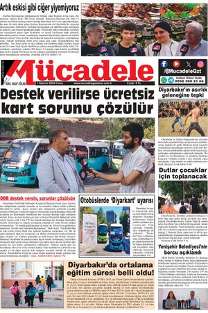 Diyarbakır Mücadele Gazetesi (1 Haziran 2024)