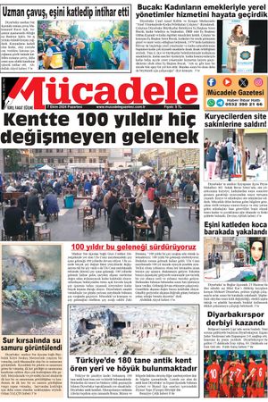 Diyarbakır Mücadele Gazetesi (7 Ekim 2024)