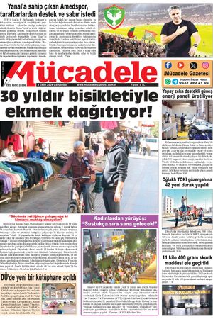 Diyarbakır Mücadele Gazetesi (9 Ekim 2024)