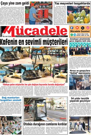 Diyarbakır Mücadele Gazetesi (18 Kasım 2024)