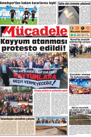 Diyarbakır Mücadele Gazetesi (5 Kasım 2024)