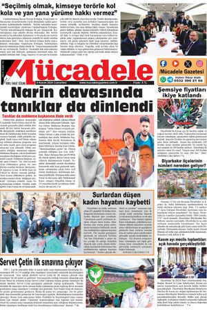 Diyarbakır Mücadele Gazetesi (9 Kasım 2024)