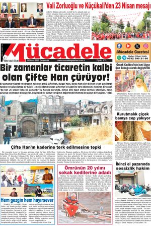 Diyarbakır Mücadele Gazetesi (22 Nisan 2025)