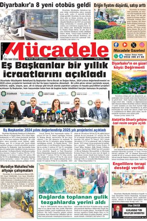 Diyarbakır Mücadele Gazetesi (16 Nisan 2025)